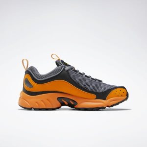 Reebok Daytona DMX II Turnschuhe Herren - Schwarz/HellOrange/HellOrange - DE 058-IFO